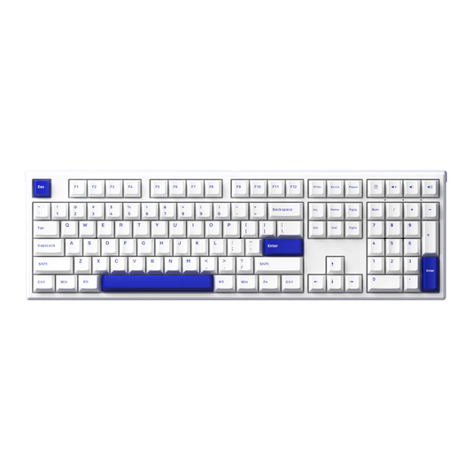 MonsGeek MG108B Blue on White